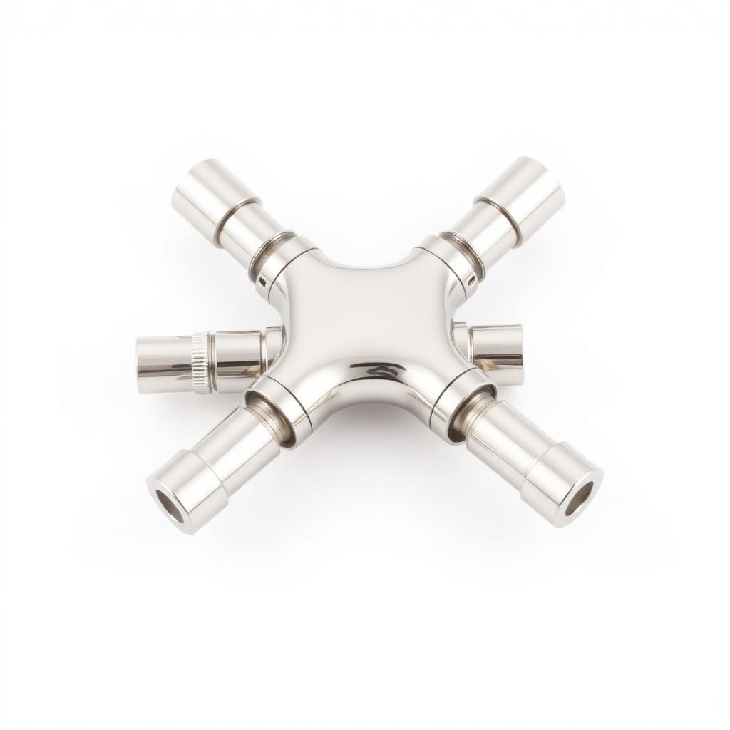 Spider Glass Fitting 4-Arm