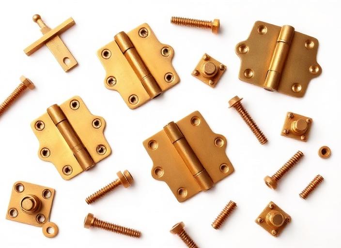 Brass hinges