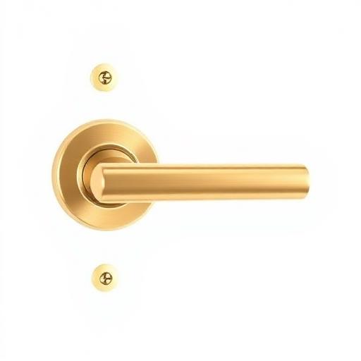 Brushed Gold Lever Handle