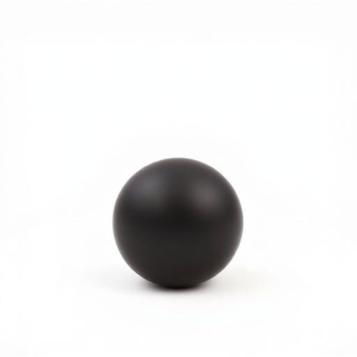 Matte Black Round Knob